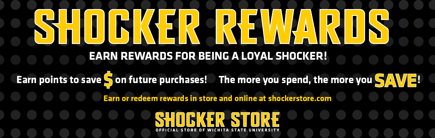 Earn rewards for being a loyal Shocker! Earn points to save money on future purchases. The more you spend the more you save.